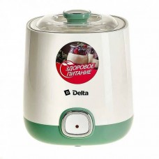 Йогуртница DELTA DL-8400 белая/серо-зеленая