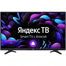 Телевизор LEFF 32H550T чёрный , HD READY, 60 Гц, Wi-Fi, SMART TV, Яндекс ТВ