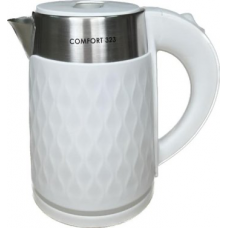Чайник "Comfort 323" 1,8л белый, нержавейка