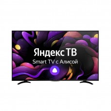 Телевизор VEKTA LD-50SU8815BS черный 3840x2160 4K UHD, 50 Гц, Wi-Fi, SMART TV, Яндекс.ТВ
