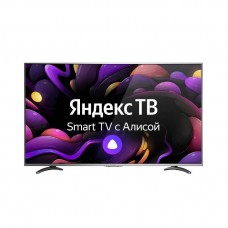 Телевизор VEKTA LD-50SU8921BS черный, Ultra HD, 60 Гц, WIFI, SMART TV, Яндекс.ТВ